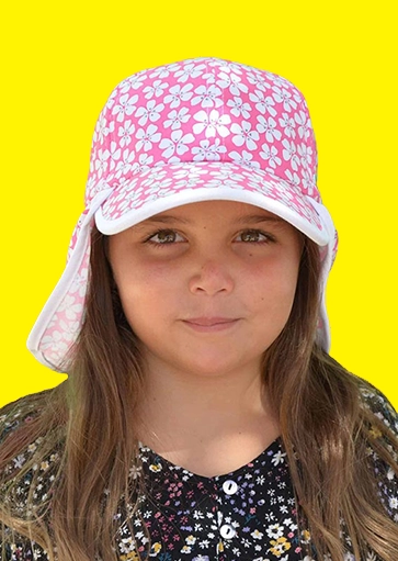 סאן קאפ | כובע קסקט עם מגן צוואר ילדים